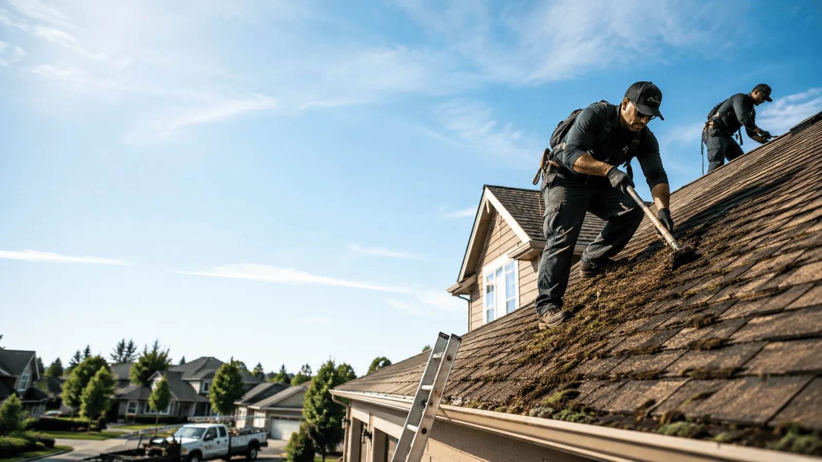 Roof Moss Removal in Dover, ID near me